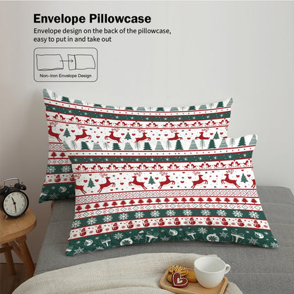 Custom Christmas Microfiber Duvet cover Sets