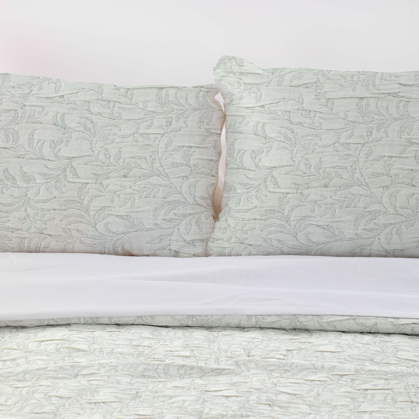 Light Geeen Texture Duvet cover Sets