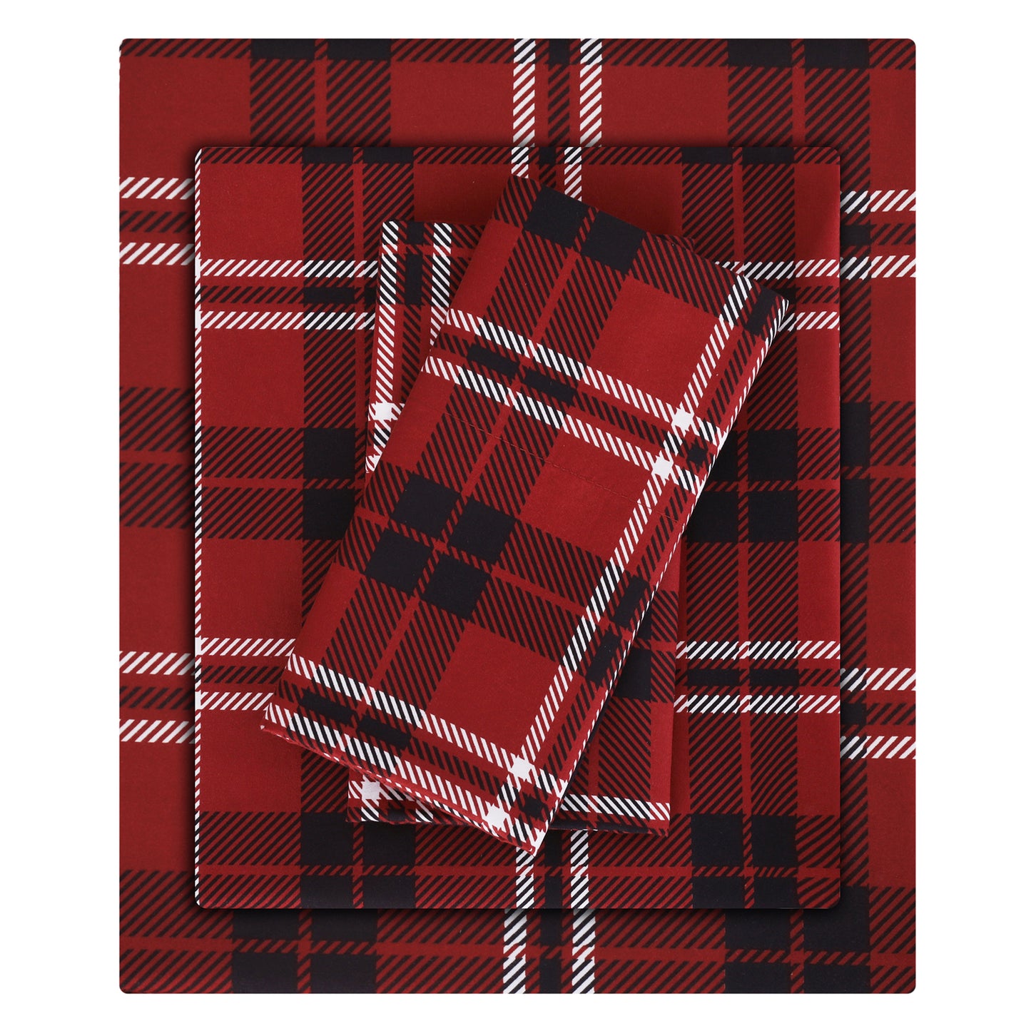 Vintage Plaid 4-PC Bedding Set