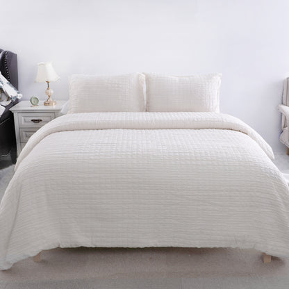 Wholesale Beige Jacquard Duvet Cover Sets