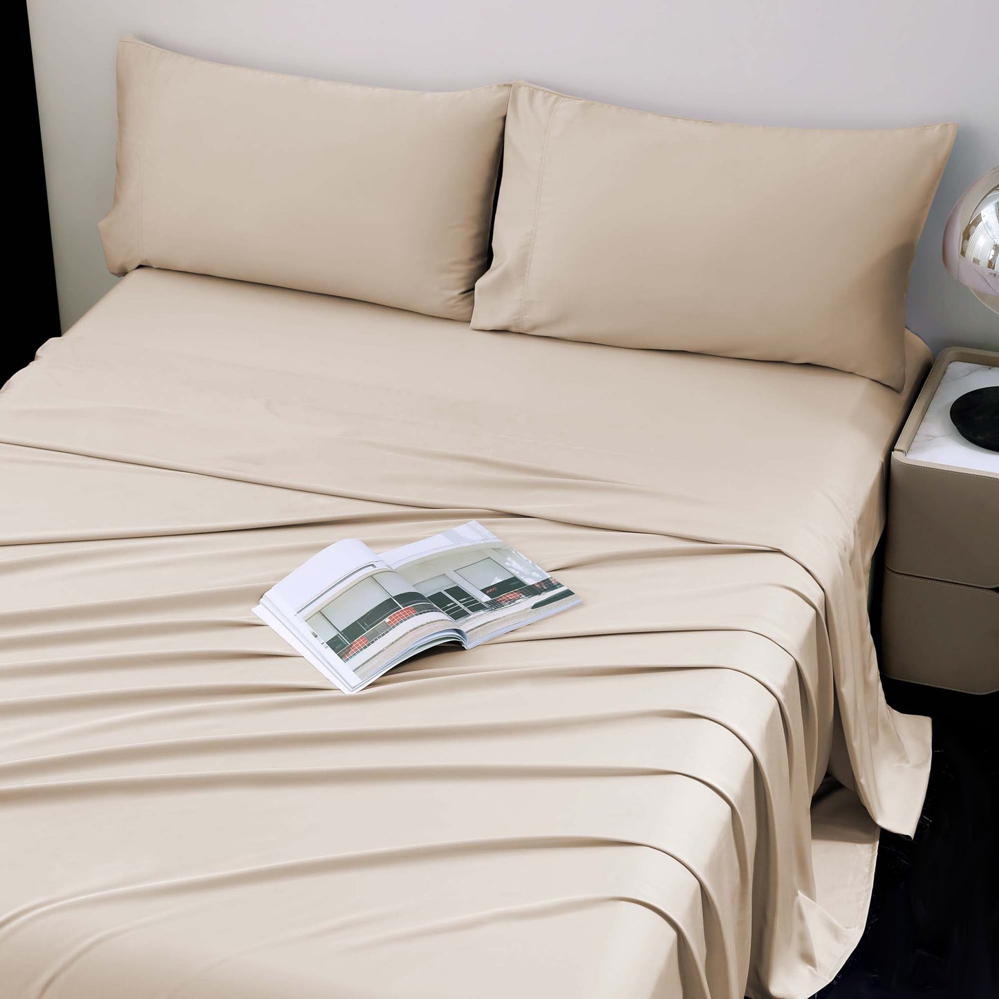 Wholesale 400TC  Bamboo Bedsheet Bamboo Bed Sheet