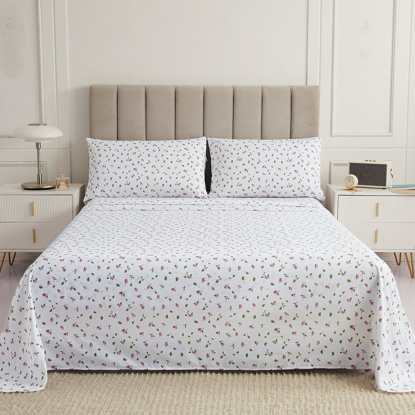 Wholesale French Style  4 Pc Bedding Set Sheets