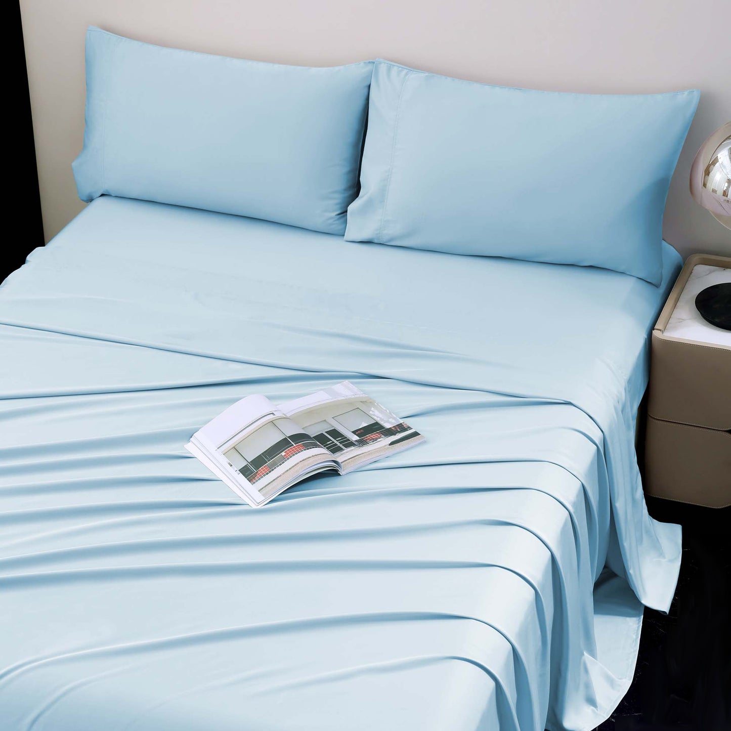 Wholesale 400TC  Bamboo Bedsheet Bamboo Bed Sheet