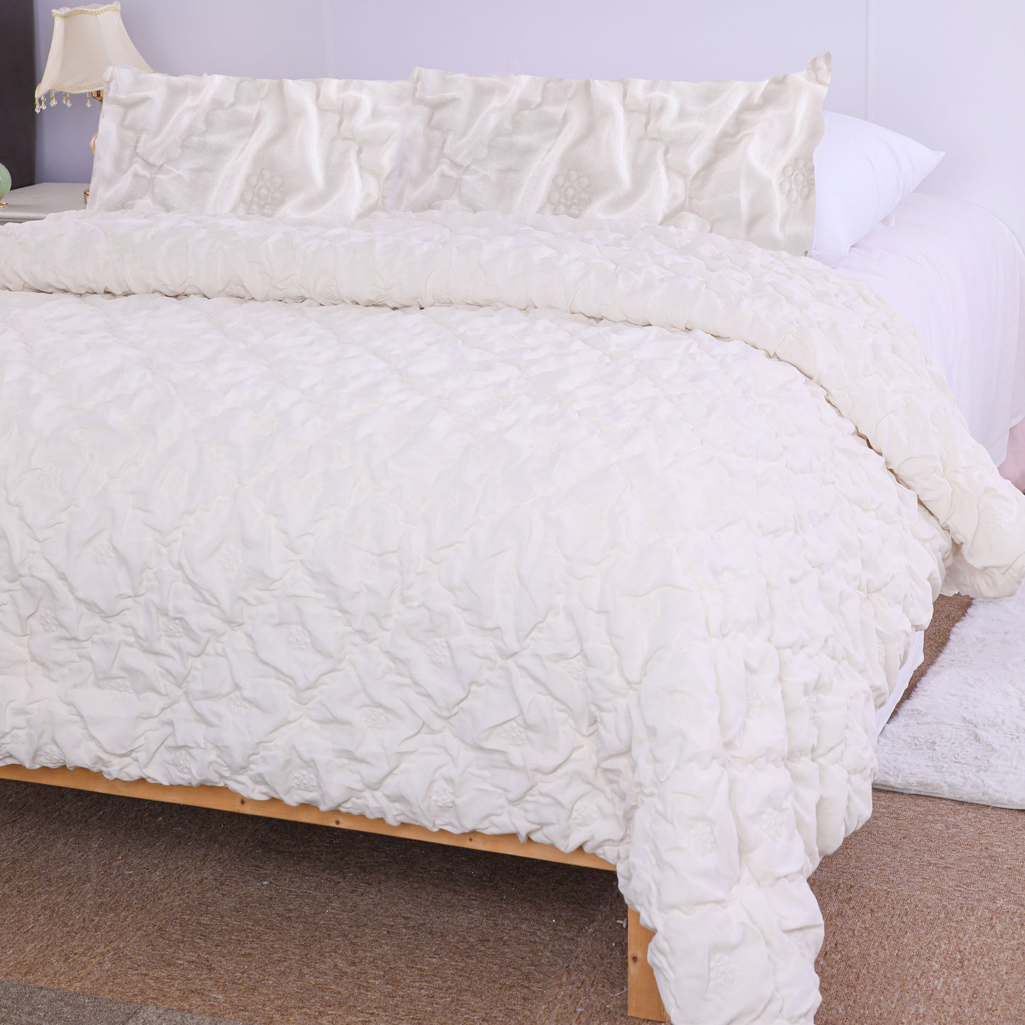 Wholesale Jacquard 3PCs Comforter Set