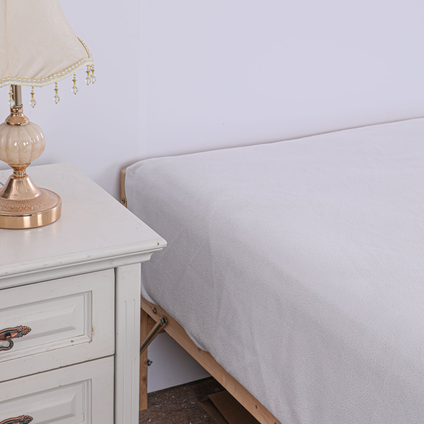 Wholesale Cooling Touch Solid Fitted Sheet Double Sided