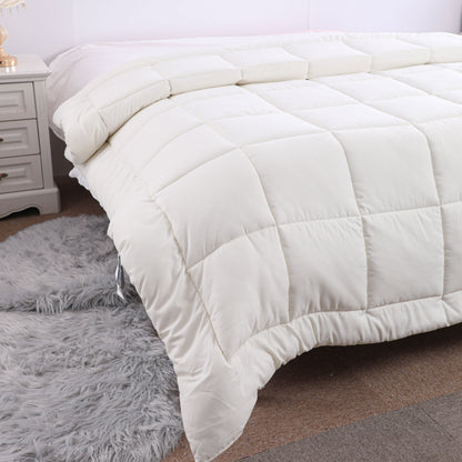 Wholesale White Waffle Comforter Set