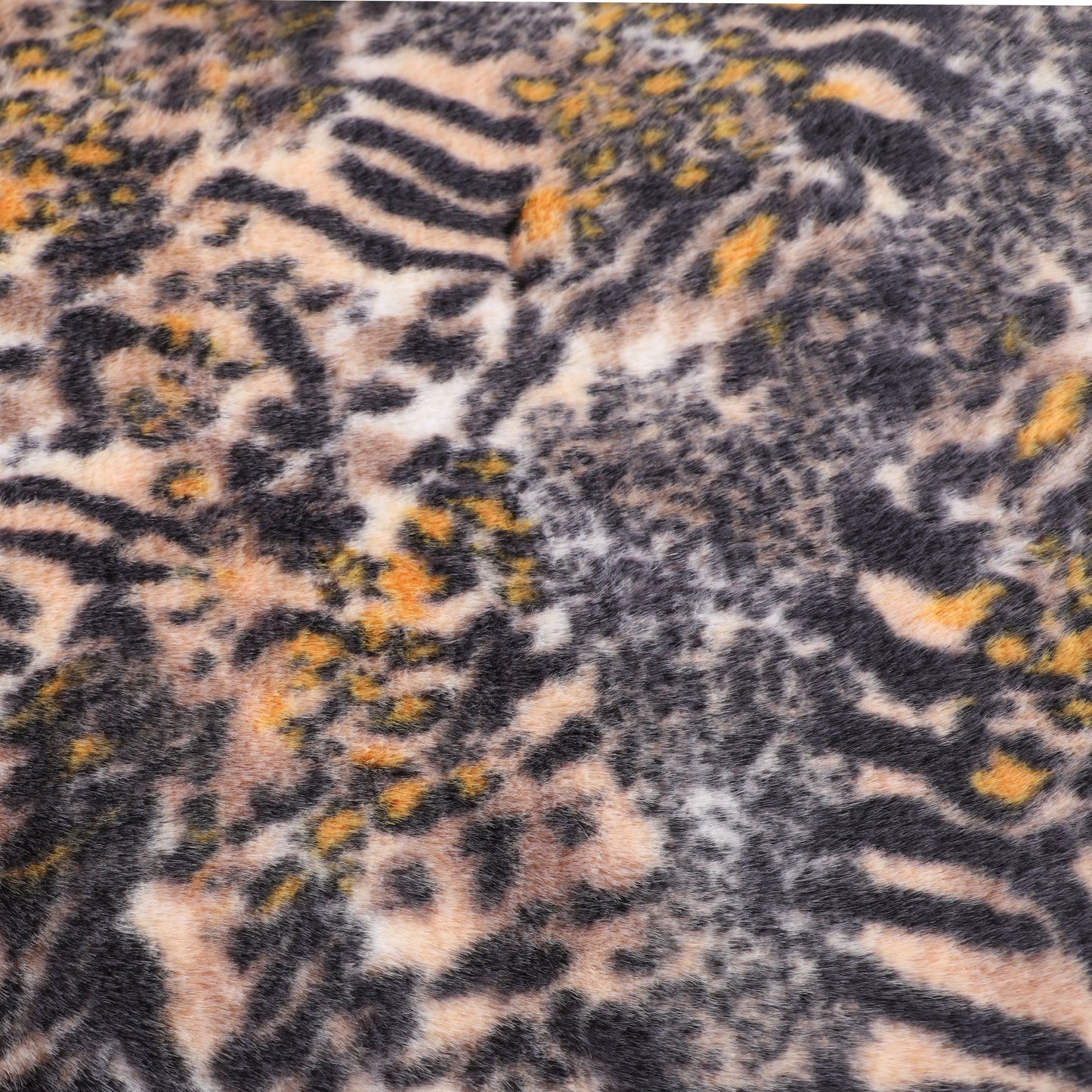 Wholesale Leopard Rabbit Fur Duvet Cover Set
