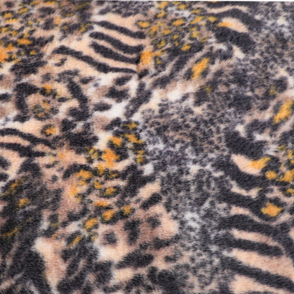 Wholesale Leopard Rabbit Fur Duvet Cover Set