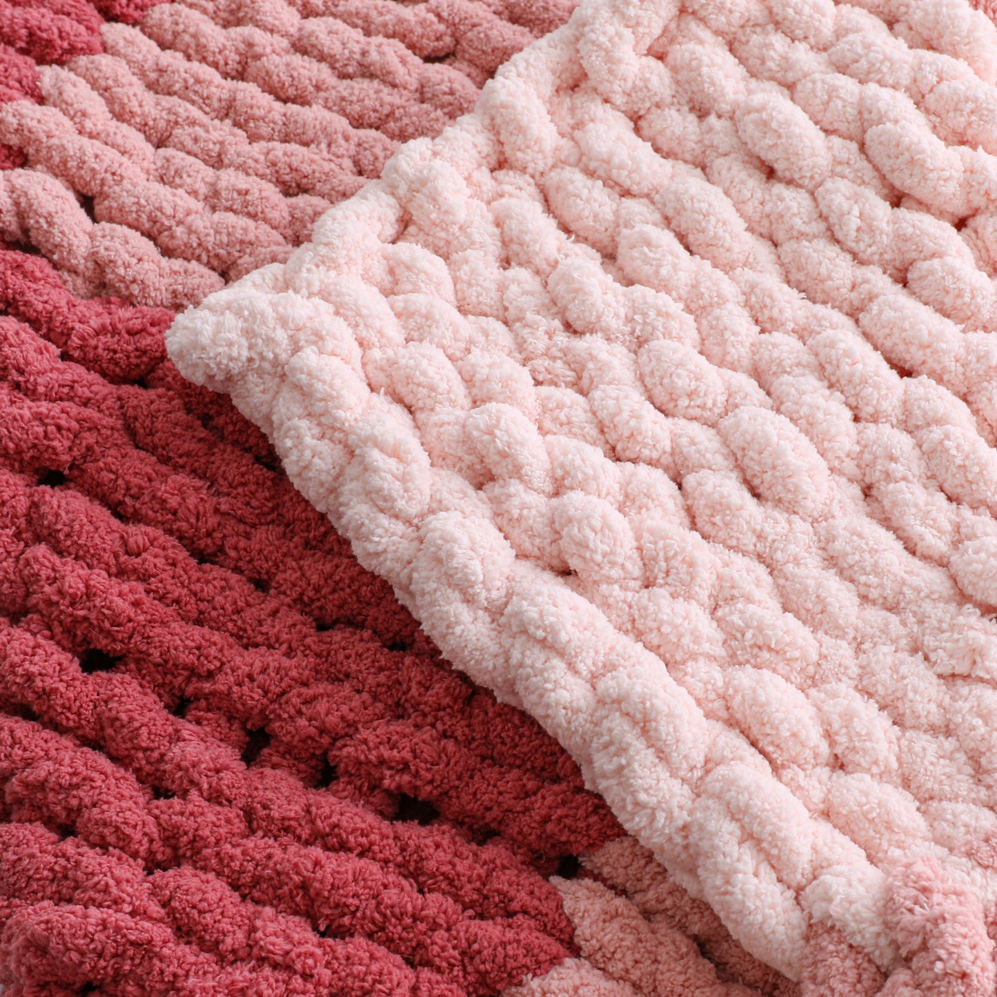 Chunky Knitted Blanket