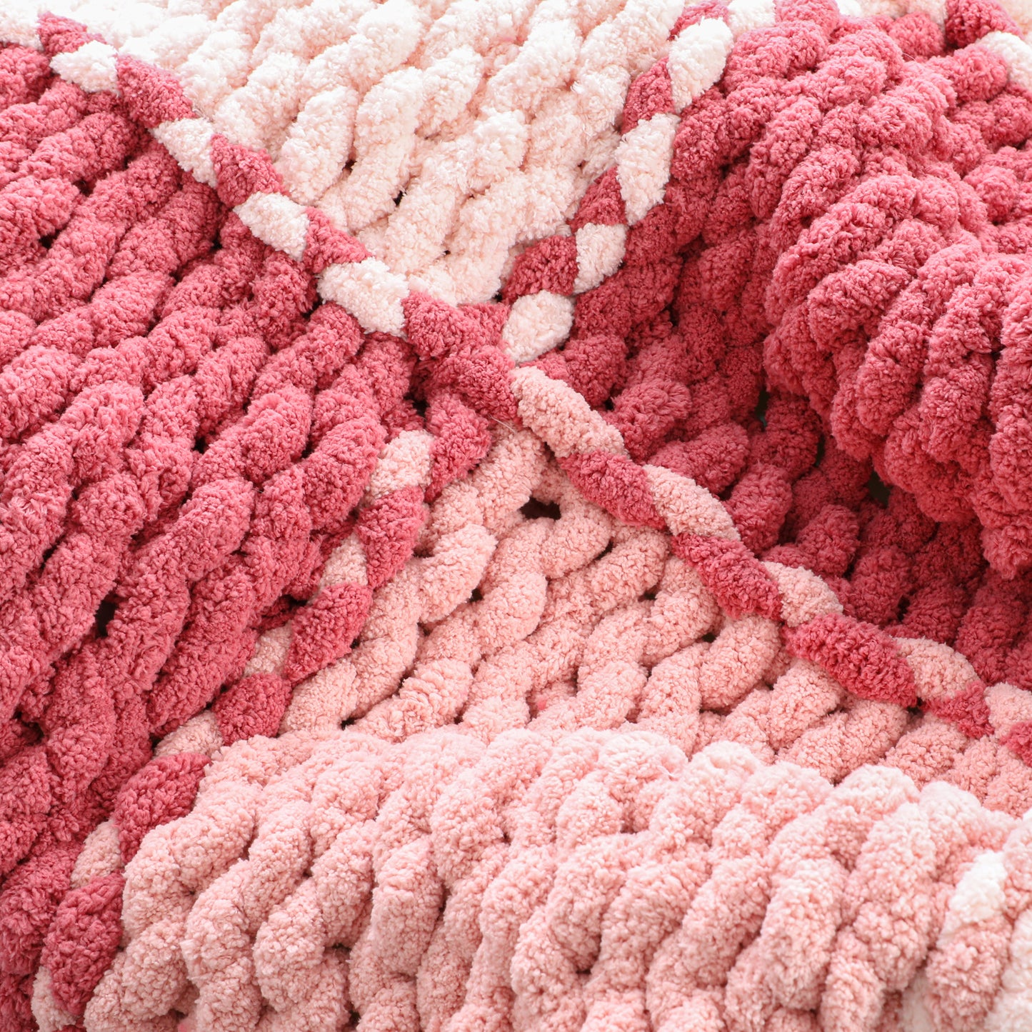 Chunky Knitted Blanket