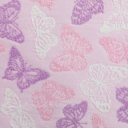 Butterfly Cozy Knitted Fleece Throw