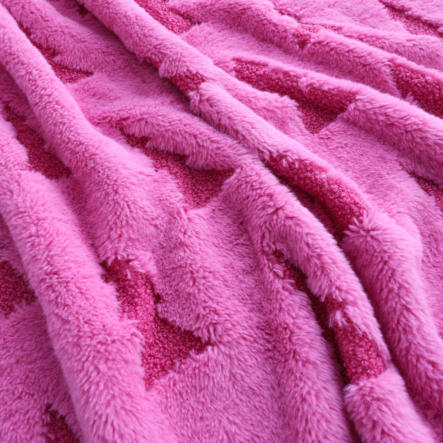 Christmas Tree Faux Fur Throw