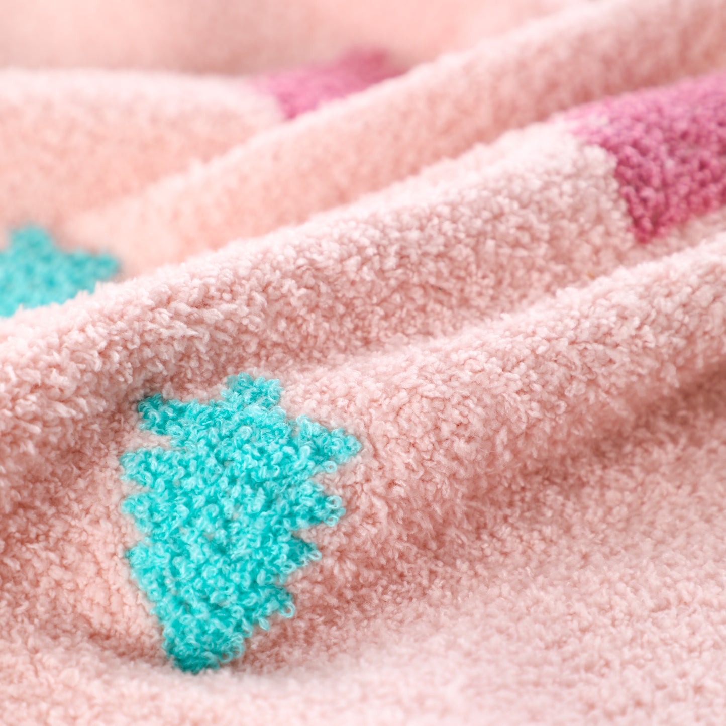 Christmas Tree Cozy Knitted Fleece Throw