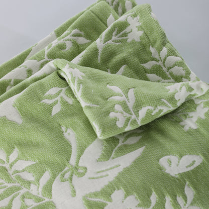Plant&Swan Chenille Blanket