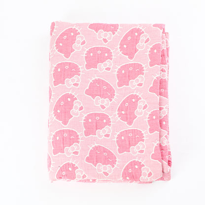 Hello Kitty Woven Blanket