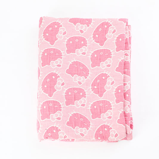 Hello Kitty Woven Blanket