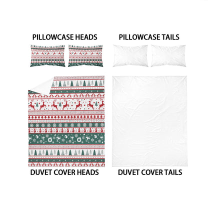 Custom Christmas Microfiber Duvet cover Sets