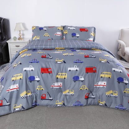 Wholesale Toy Car Printing Comforter Sets
