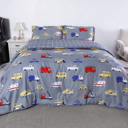 Wholesale Toy Car Printing Comforter Sets