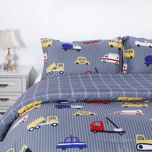 Wholesale Toy Car Printing Comforter Sets