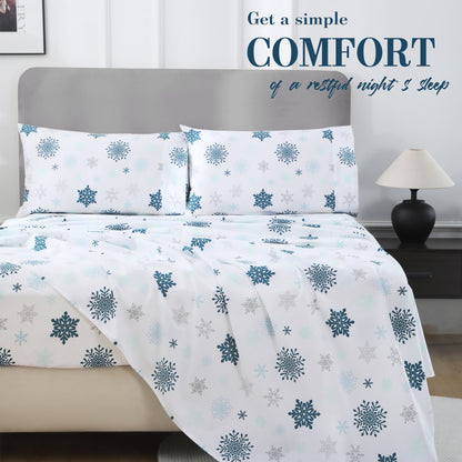 Wholesale Christmas Cotton Bedding Sheet Sets