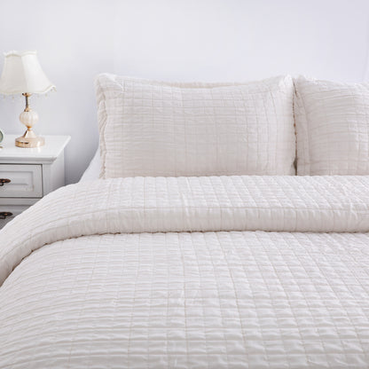 Wholesale Beige Jacquard Duvet Cover Sets