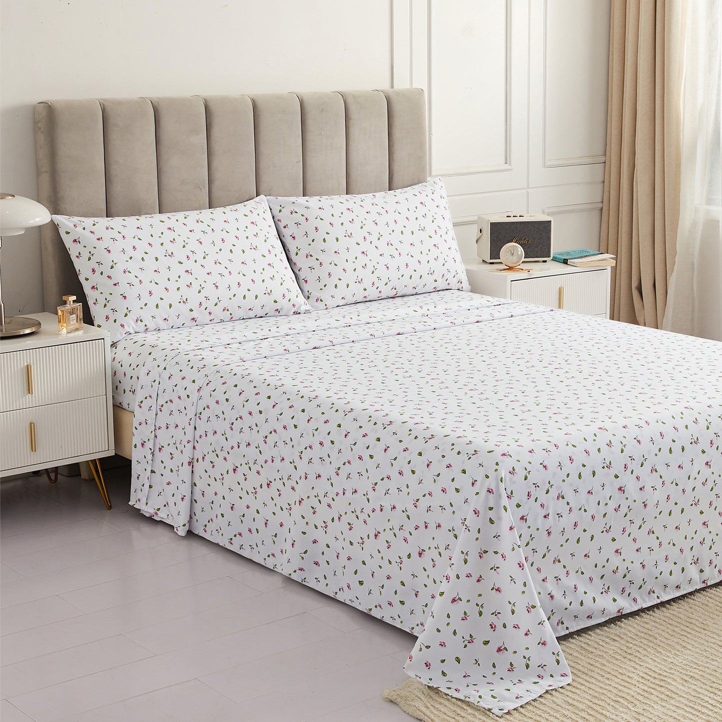 Wholesale French Style  4 Pc Bedding Set Sheets