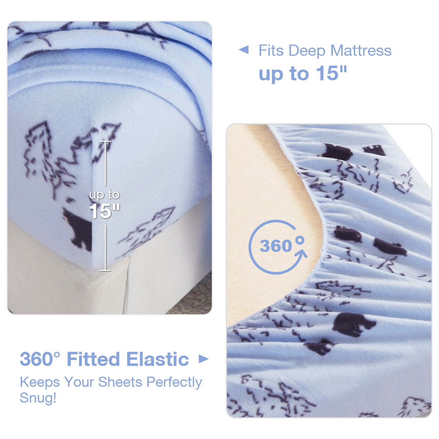 Wholesale 4pc Warm Double-faced Fleece Bedding Set