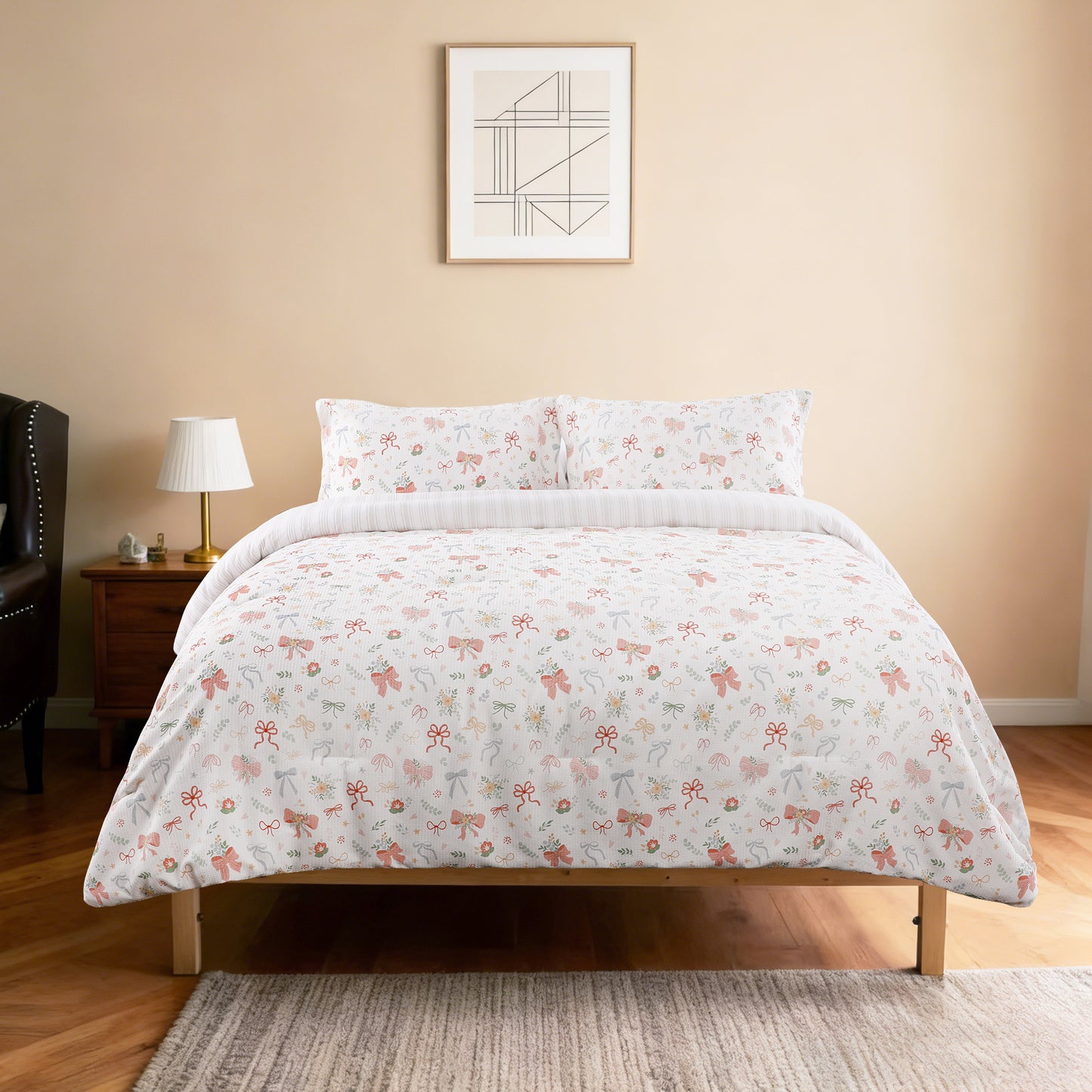 Wholesale Cute Bow Duvet Cover Sets