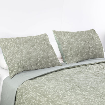 Green Plant Texture Duvet cover Sets