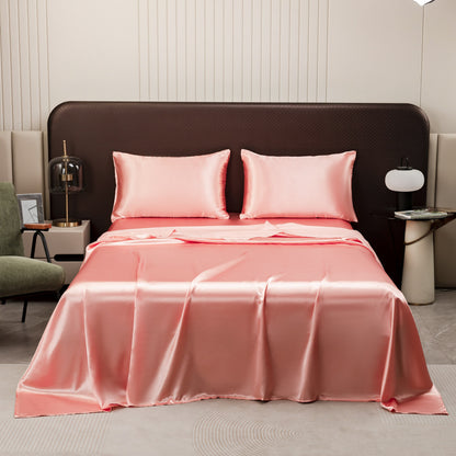 Luxurious Woven Microfiber Bed Sheet Set