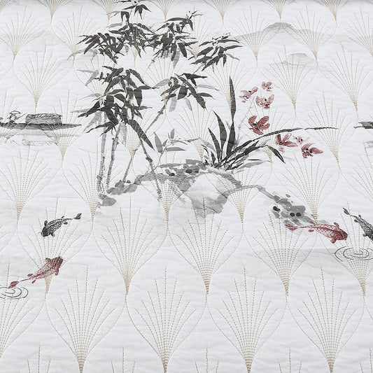 Wholesale Cotton Embroidery Quilted Sets