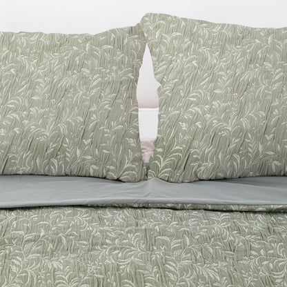 Green Plant Texture Duvet cover Sets