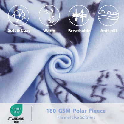 Wholesale 4pc Warm Double-faced Fleece Bedding Set