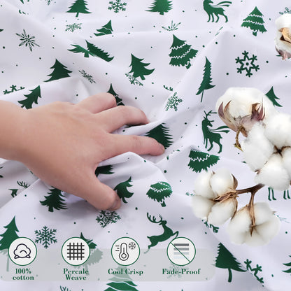 Wholesale Christmas Cotton Bedding Sheet Sets