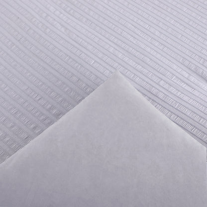 Soft Grey Bubble Gauze Comforter Set