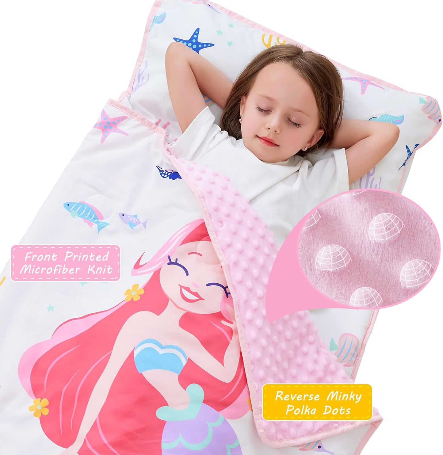 Wholesale Mermaid Printed Kid Nap Mat
