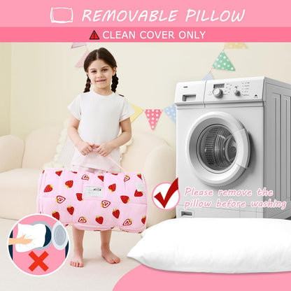 Bulk Strawberry Printed Kid Nap Mat