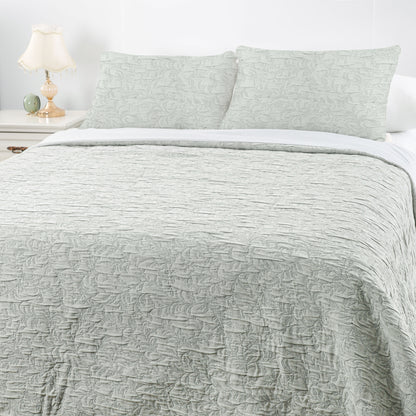 Light Geeen Texture Duvet cover Sets
