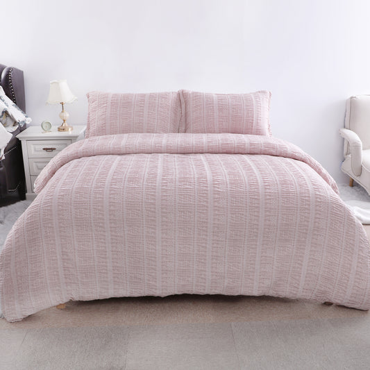 Wholesale Jacquard Imitation Cotton Duvet Cover Sets