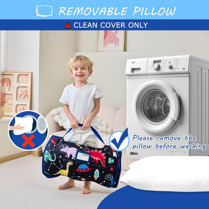 Dinosaur Printed Kid Nap Mat