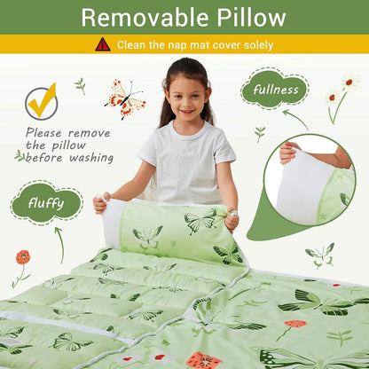 Bulk Butterfly Printed Kid Nap Mat