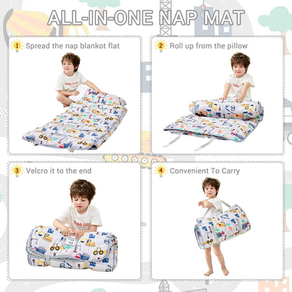 Wholesale Truck Printed Kid Nap Mat