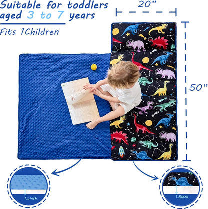 Dinosaur Printed Kid Nap Mat