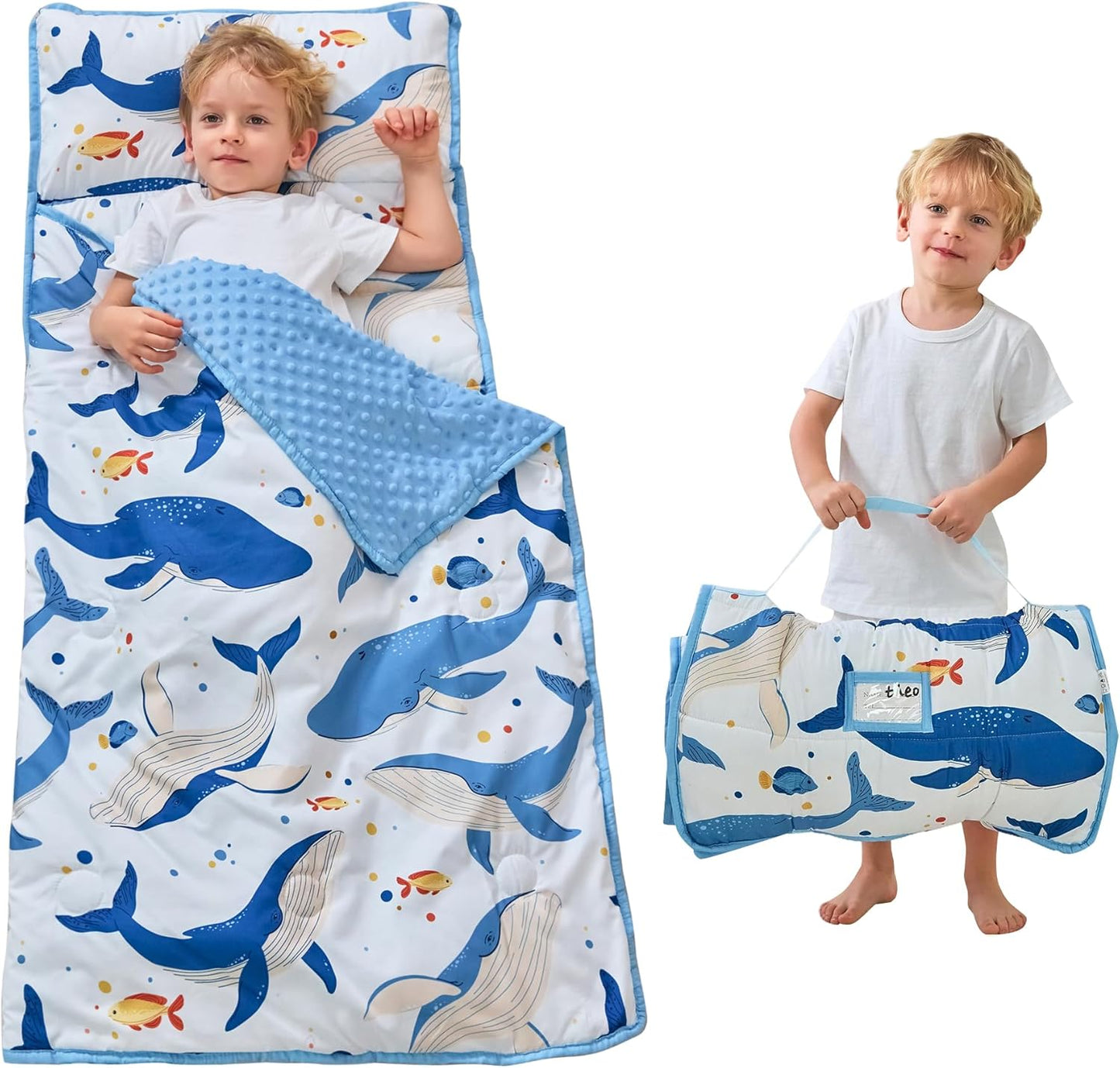 Wholesale Whale Printed Kid Nap Mat