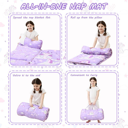 Custom Unicorn Printed Kid Nap Mat