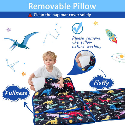 Dinosaur Printed Kid Nap Mat