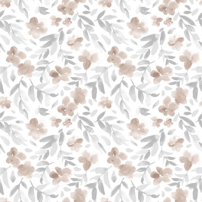 Chrysanthemum Print 4-PC Bedding Set