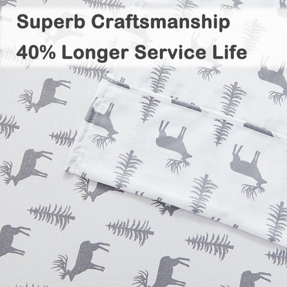 Wholesale Reindeer 4Pc Bed Sheets Set