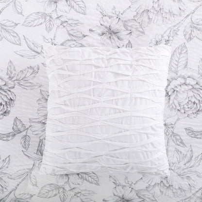 Sketch Floral 5 Piece Comforter Set